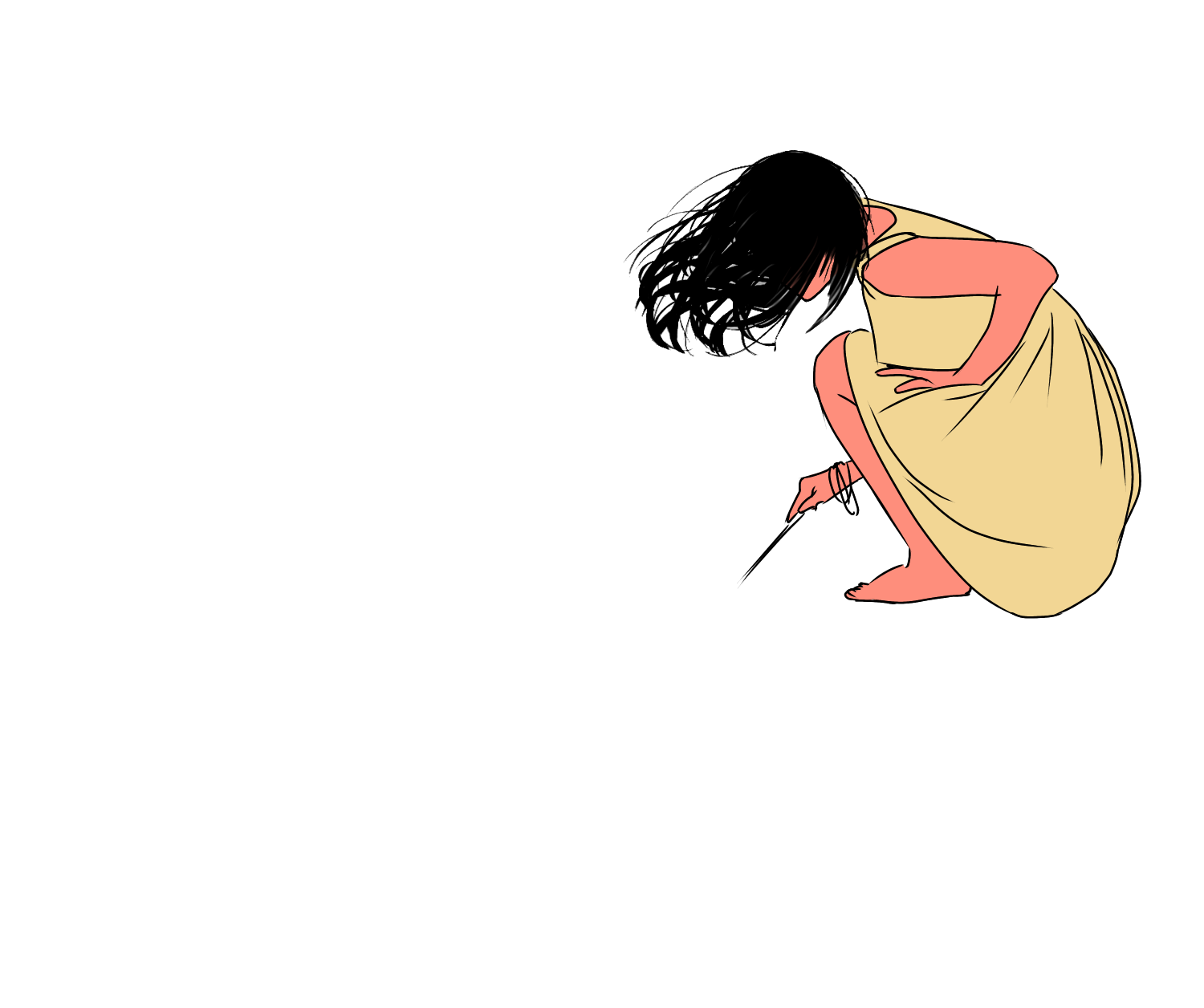 女の子 おしゃれ 海 かわいい イラスト メッセージ